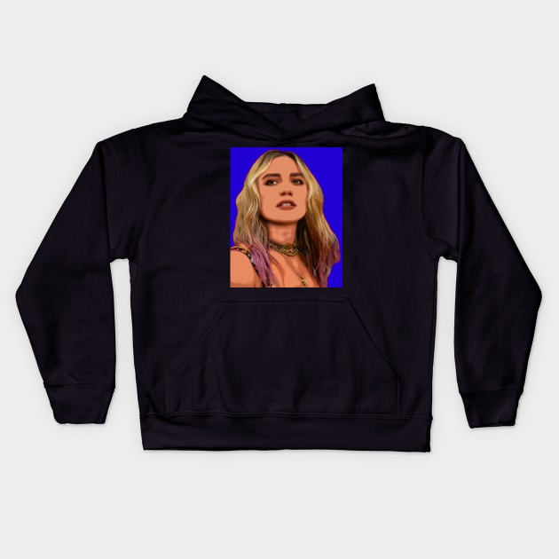 florence pugh Kids Hoodie by oryan80